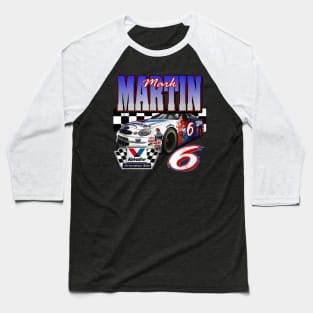 Mark Martin Retro Baseball T-Shirt